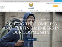 Tablet Screenshot of lampinc.org